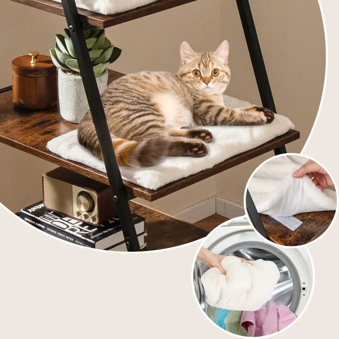 Casuta pentru pisici Costway PV10168CF (Rustic Brown)