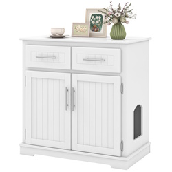 Casuta pentru pisici Costway PV10192WH (White)