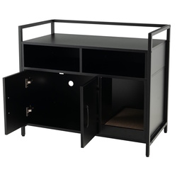 Casuta pentru pisici Costway PV10236DK (Black) Thumb