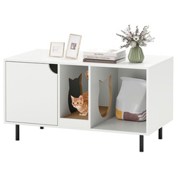 Casuta pentru pisici Costway PV10238WH (White)