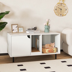 Домик для кошек Costway PV10238WH (White) Thumb