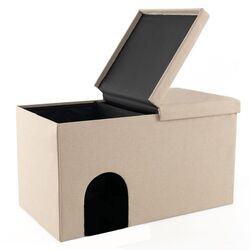 Casuta pentru pisici Costway PW10076BE (Beige)