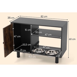 Домик для кошек PawHut PU10038BN (Brown) Thumb