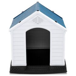 Домик для собак Costway PS7065-M (White/Blue) Thumb