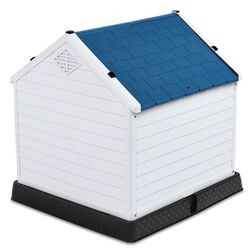 Домик для собак Costway PS7065-M (White/Blue) Thumb