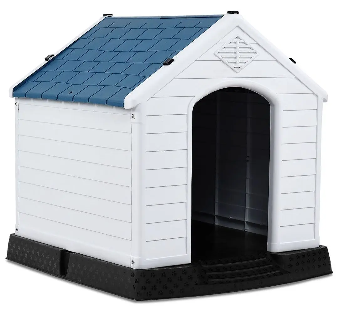 Домик для собак Costway PS7065-M (White/Blue)