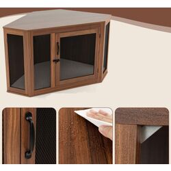 Casuta pentru caini Costway PW10042BN (Brown) Thumb