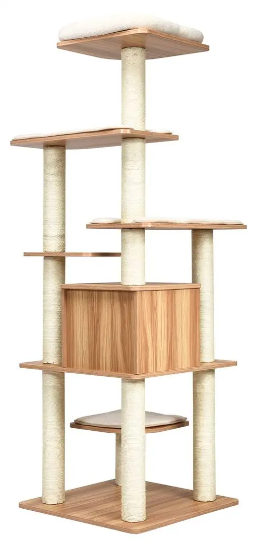 Игровой комплекс для кошек Costway PS7431NA (Natural)