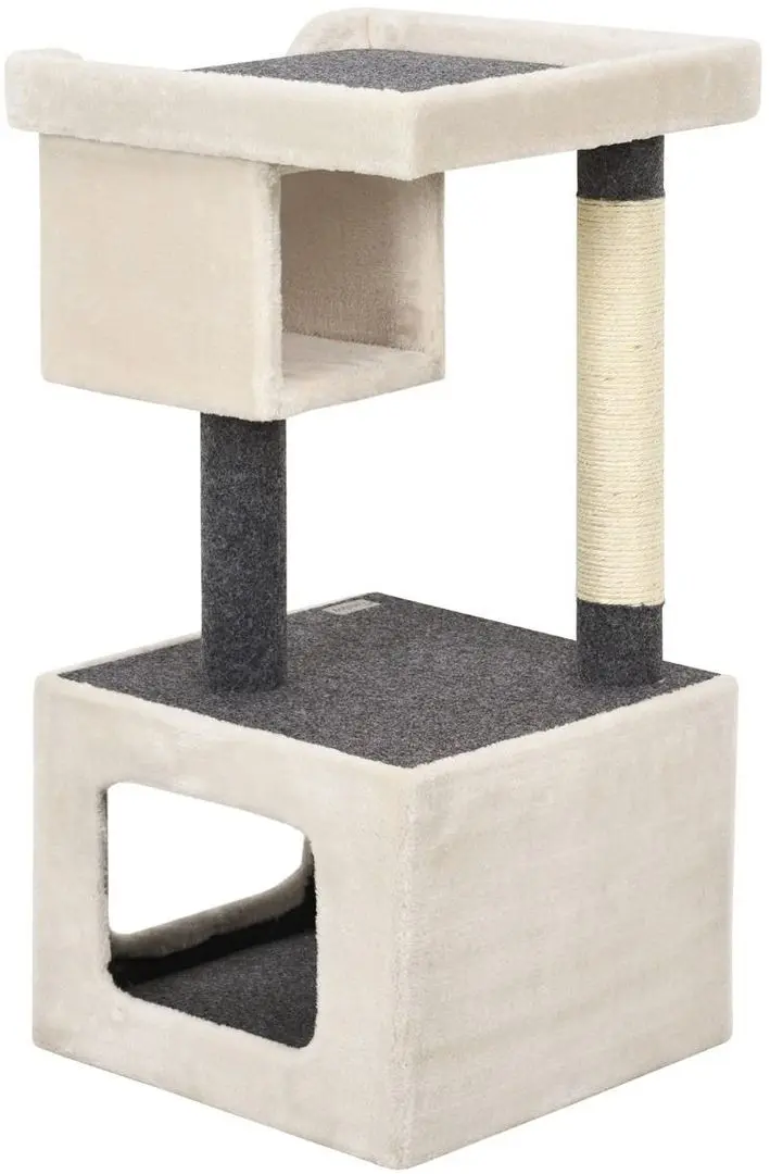 Игровой комплекс для кошек Costway PS7433WH (White/Gray) - 2