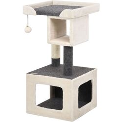 Игровой комплекс для кошек Costway PS7433WH (White/Gray)