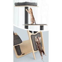 Ansamblu de joaca pentru pisici Costway PS7477GR (Grey) Thumb