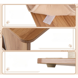 Ansamblu de joaca pentru pisici Costway PS7482BE (Beige) Thumb