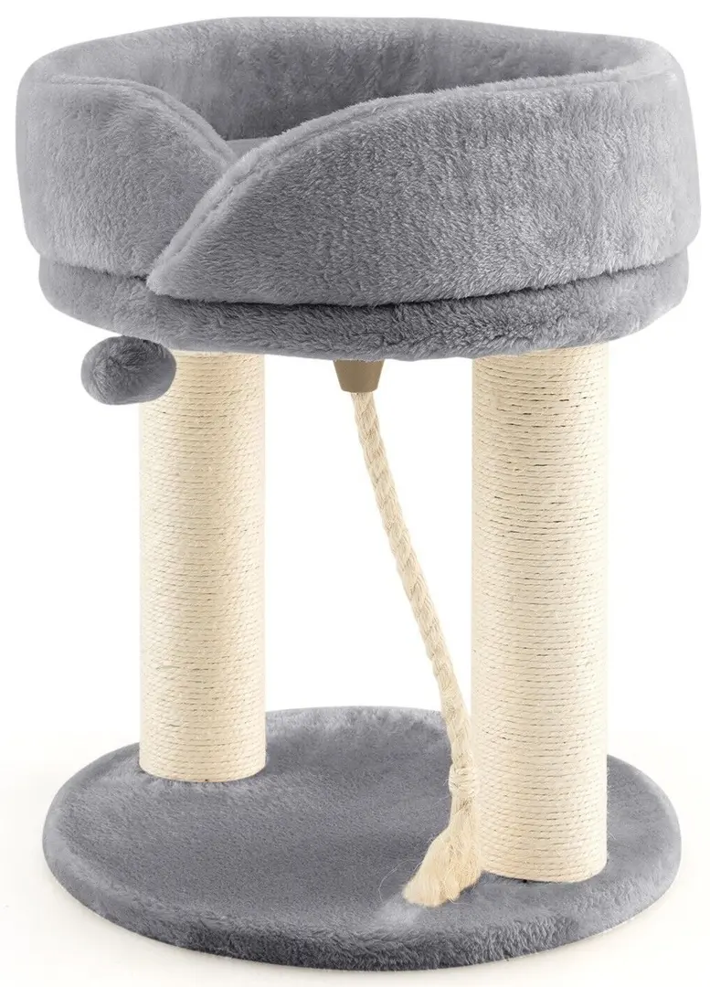 Ansamblu de joaca pentru pisici Costway PV10025GR (Grey)