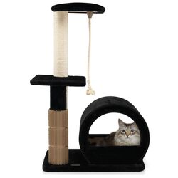 Игровой комплекс для кошек Costway PV10031BK (Black) Thumb