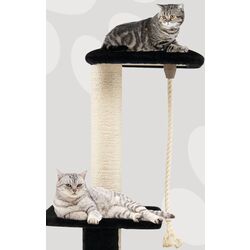 Игровой комплекс для кошек Costway PV10031BK (Black) Thumb