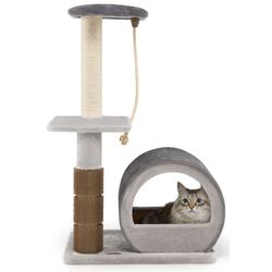 Игровой комплекс для кошек Costway PV10031GR (Grey) Thumb