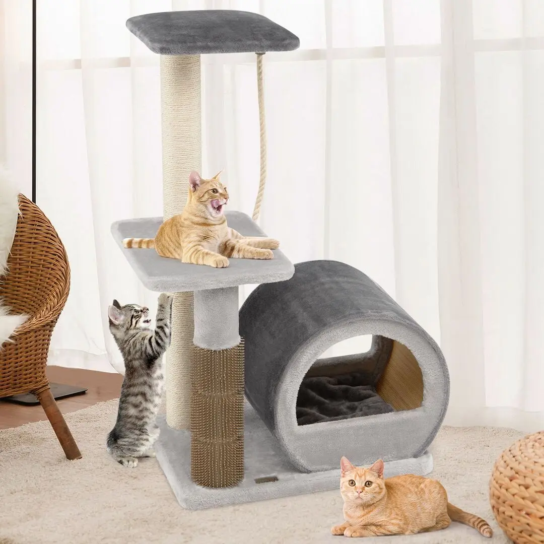 Игровой комплекс для кошек Costway PV10031GR (Grey)