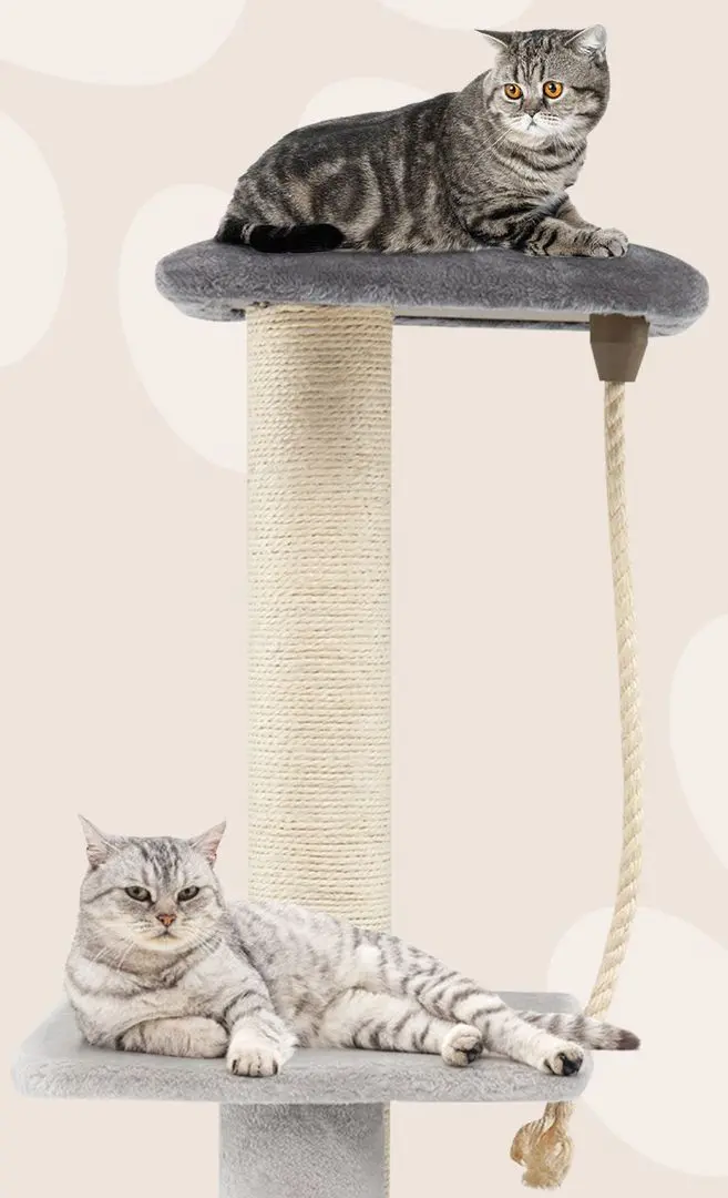 Игровой комплекс для кошек Costway PV10031GR (Grey)
