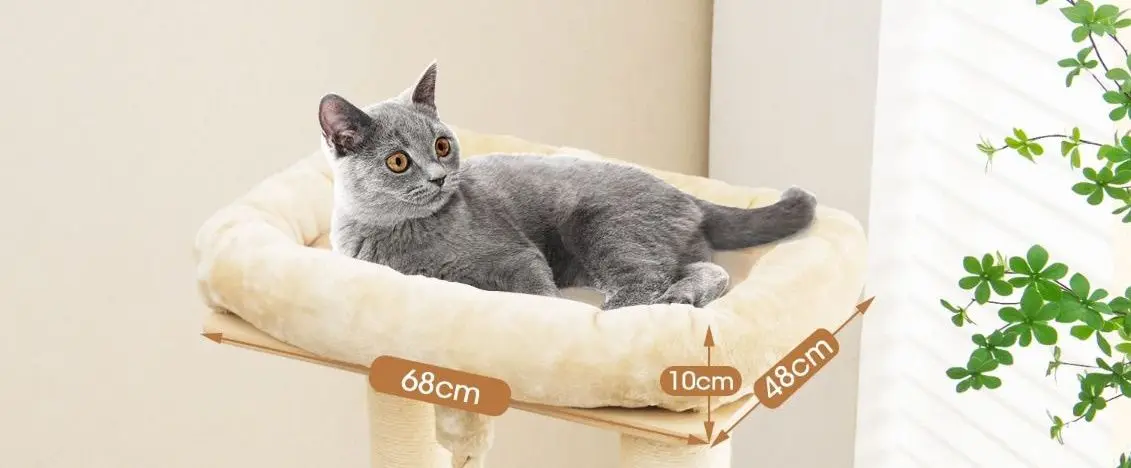 Игровой комплекс для кошек Costway PV10091BE (Beige)