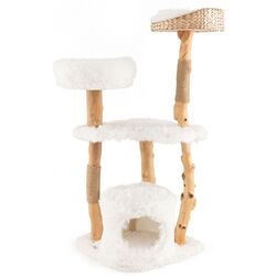 Ansamblu de joaca pentru pisici Costway PV10101WH (White)