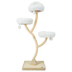 Игровой комплекс для кошек Costway PV10102BE (Beige/White) Thumb