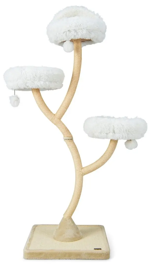 Игровой комплекс для кошек Costway PV10102BE (Beige/White)