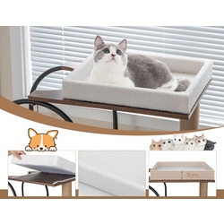 Ansamblu de joaca pentru pisici Costway PV10109WH (White) Thumb