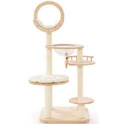 Ansamblu de joaca pentru pisici Costway PV10111 (Beige)