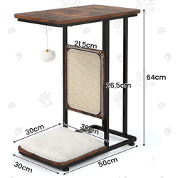 Ansamblu de joaca pentru pisici Costway PV10131CF (Coffee) Thumb