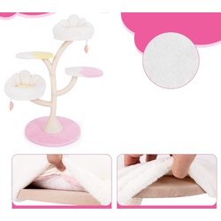 Ansamblu de joaca pentru pisici Costway PV10160PI (Pink) Thumb