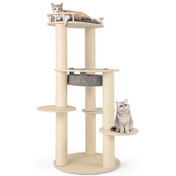 Игровой комплекс для кошек Costway PV10171GR (Grey/Natural) Thumb