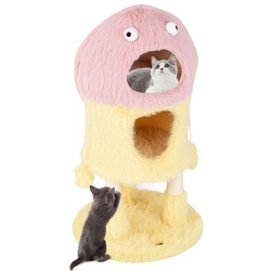 Игровой комплекс для кошек Costway PV10187YW (Yellow/Pink) Thumb