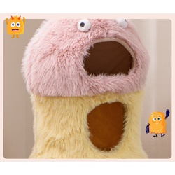 Игровой комплекс для кошек Costway PV10187YW (Yellow/Pink) Thumb