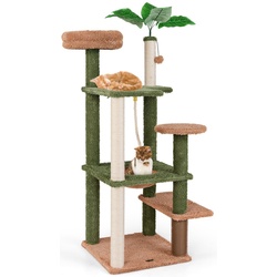 Игровой комплекс для кошек Costway PV10195GN (Green) Thumb