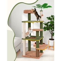 Игровой комплекс для кошек Costway PV10195GN (Green) Thumb