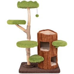Игровой комплекс для кошек Costway PV10212BN (Brown/Green) Thumb