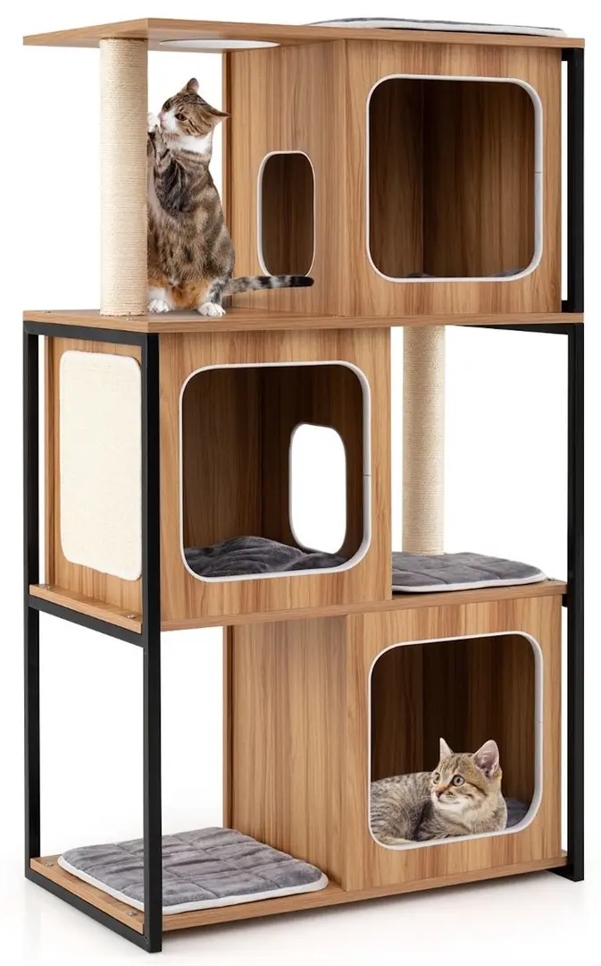 Игровой комплекс для кошек Costway PV10240NA (Natural)