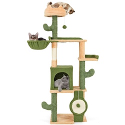 Игровой комплекс для кошек Costway PV10260 (Green/Orange) Thumb