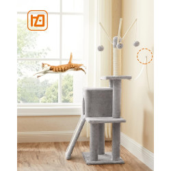 Ansamblu de joaca pentru pisici Feandrea PCT143W01 (Light Grey) Thumb