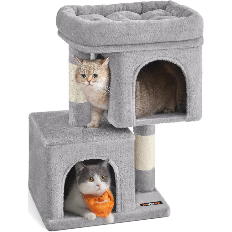Игровой комплекс для кошек Feandrea PCT611W01 (Light Grey)