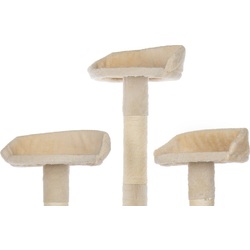 Ansamblu de joaca pentru pisici FunFit Home&Office 1953 (Beige) Thumb