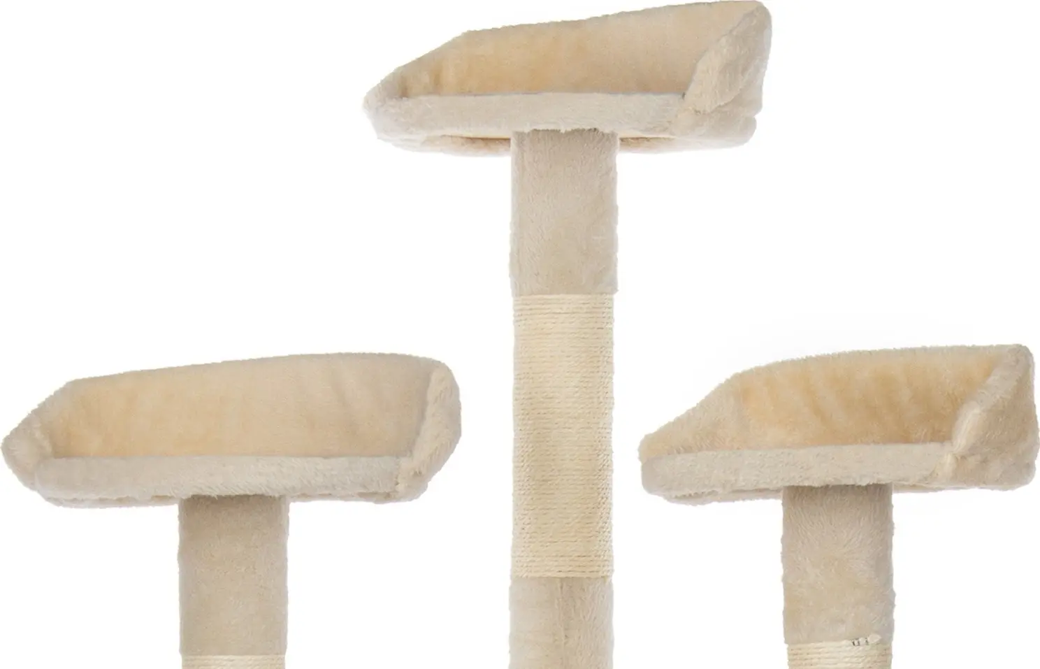 Ansamblu de joaca pentru pisici FunFit Home&Office 1953 (Beige)