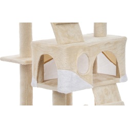 Ansamblu de joaca pentru pisici FunFit Home&Office 1953 (Beige) Thumb