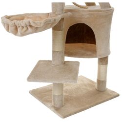 Ansamblu de joaca pentru pisici FunFit 1607 (Beige) Thumb