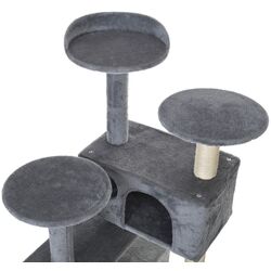 Игровой комплекс для кошек Funfit 1608 (Gray) Thumb