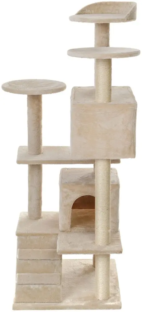 Ansamblu de joaca pentru pisici FunFit Home&Office 1609 (Beige)