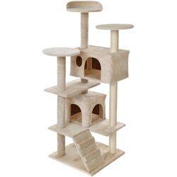 Ansamblu de joaca pentru pisici FunFit Home&Office 1609 (Beige)