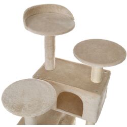 Ansamblu de joaca pentru pisici FunFit Home&Office 1609 (Beige) Thumb