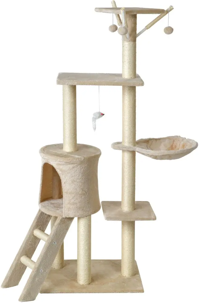 Ansamblu de joaca pentru pisici FunFit 1610 (Beige)