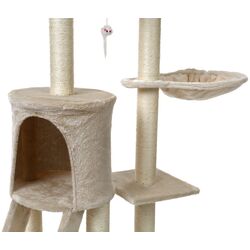 Ansamblu de joaca pentru pisici FunFit 1610 (Beige) Thumb